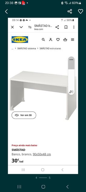 banco/mesa criança com almofada. Prateleira