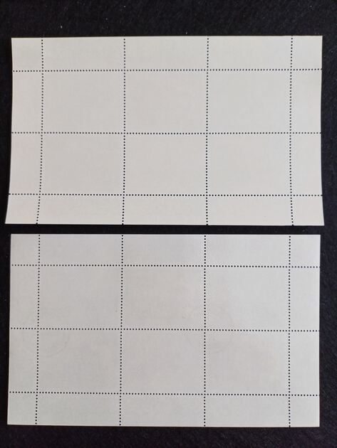 Bulgária – 2 Mini folhas Proteção arquitetónica. Selos