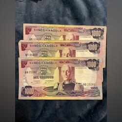 Escudos Banco de Angola . Notas. Sintra