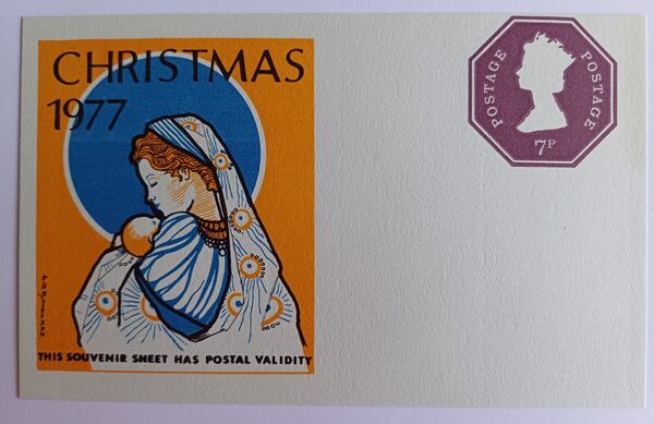 Filatelia - 2 Inteiros postal da Grã-Bretanha, de . Selos