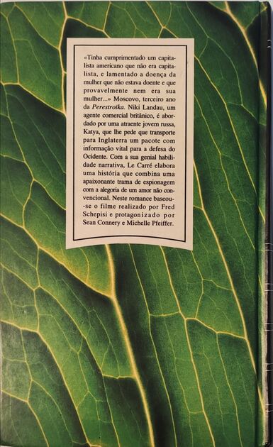 A Casa da Rússia - John Le Carré. Livros