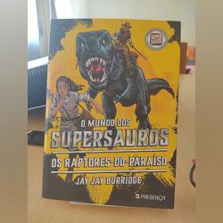 Livro “O mundo dos supersauros - os raptores-do-pa. Livros. Matosinhos. Juvenil Português    Muito bom Capa mole