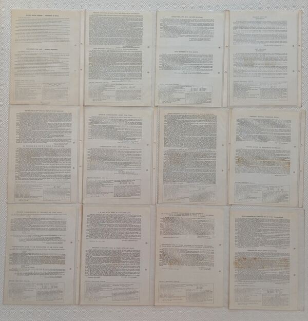 Filatelia - 63 Pagelas de Portugal, com selos – nº. Selos