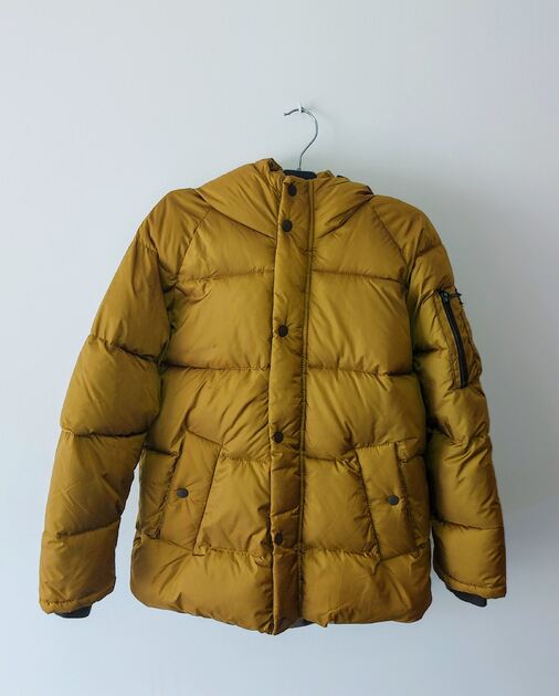Kispo Zara Kids 152cm Dourado – Levanta Hoje. Casacos
