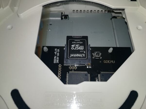 consola sega dreamcast + gdemu + sd 128gb. Consolas