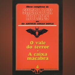 Sherlock Holmes:O Vale do Terror / A Caixa Macabra. Livros. Matosinhos. Terror     Português Novo / Como novo Capa mole