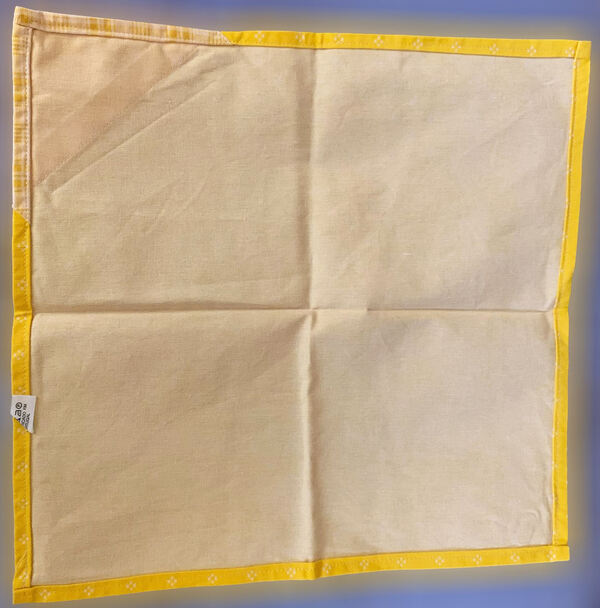 Pano Quadrado Amarelo, Novo/Único/Exclusivo. Toalhas de Mesa