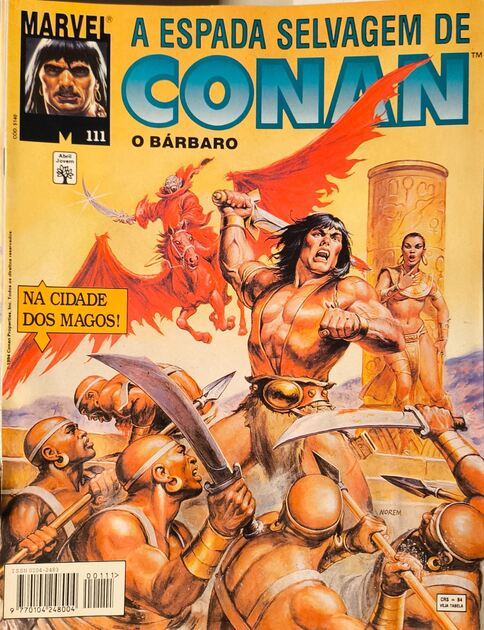 A Espada Selvagem de Conan (77 vols). Livros