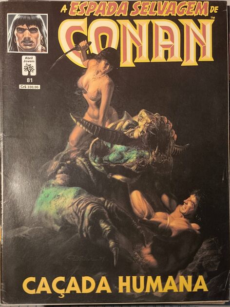 A Espada Selvagem de Conan (77 vols). Livros