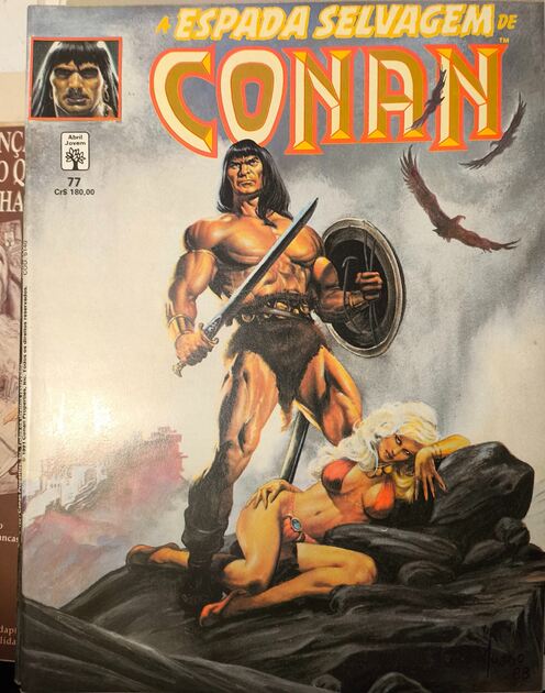 A Espada Selvagem de Conan (77 vols). Livros