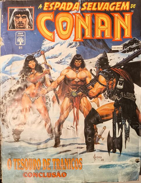 A Espada Selvagem de Conan (77 vols). Livros