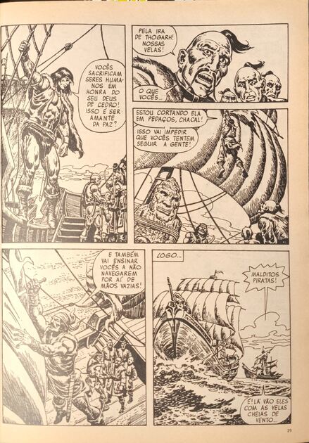 A Espada Selvagem de Conan (77 vols). Livros