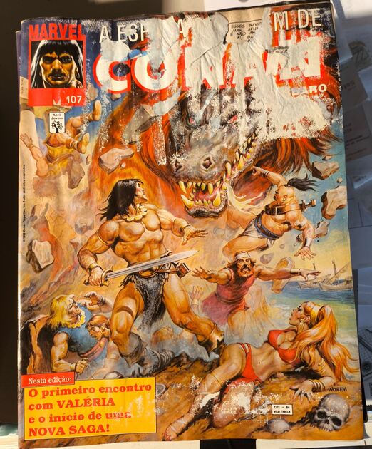 A Espada Selvagem de Conan (77 vols). Livros