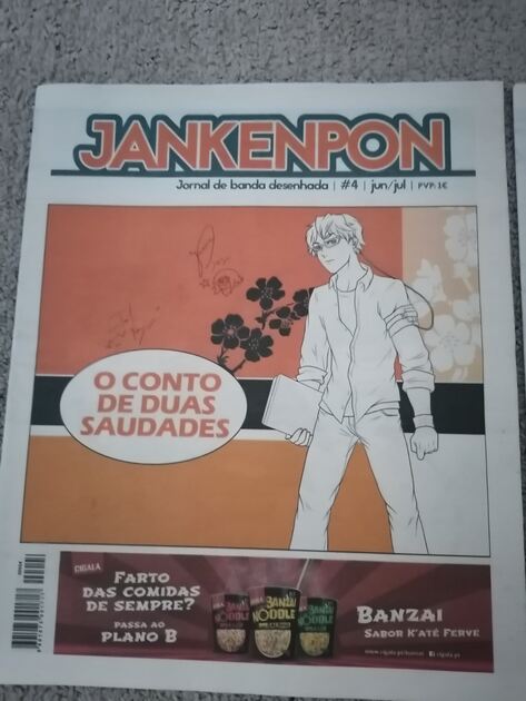 Jornal Banda Desenhada - Jankenpon. Banda Desenhada