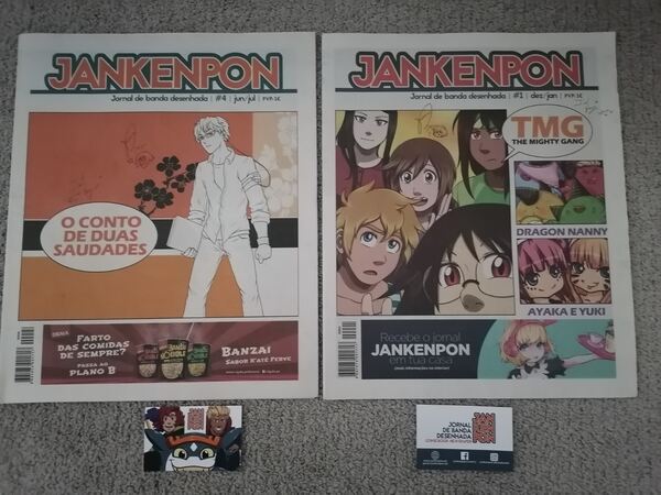 Jornal Banda Desenhada - Jankenpon. Banda Desenhada