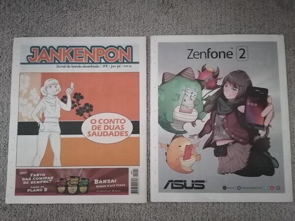 Jornal Banda Desenhada - Jankenpon. Banda Desenhada