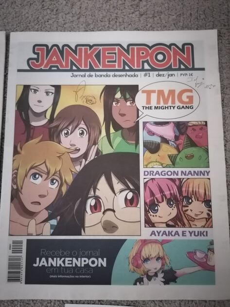 Jornal Banda Desenhada - Jankenpon. Banda Desenhada