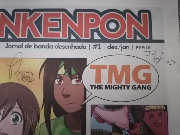 Jornal Banda Desenhada - Jankenpon. Banda Desenhada