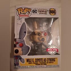 Funko pop coyote as cyborg 866. Figuras de ação