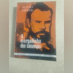 A Morgadinha dos Canavais. Livros. Almada. Romance Português    Aceitável Capa mole