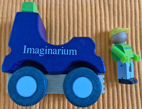 Brinquedo Carro em Madeira, como Novo. Jogos educativos