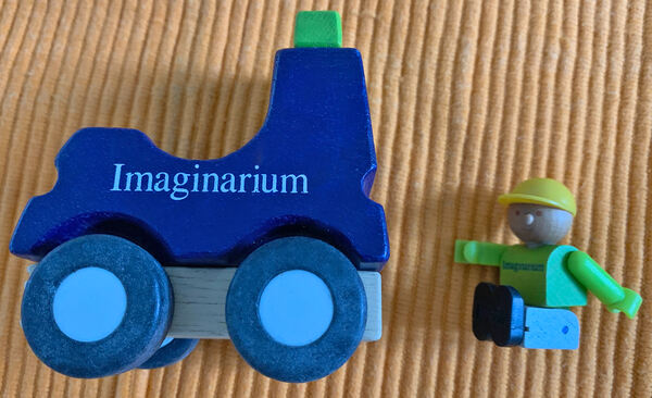 Brinquedo Carro em Madeira, como Novo. Jogos educativos
