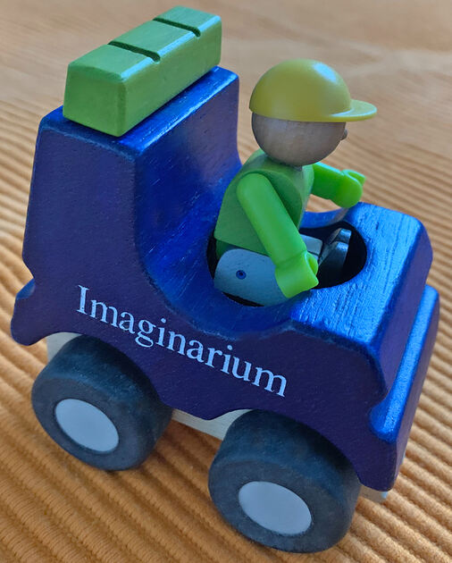 Brinquedo Carro em Madeira, como Novo. Jogos educativos
