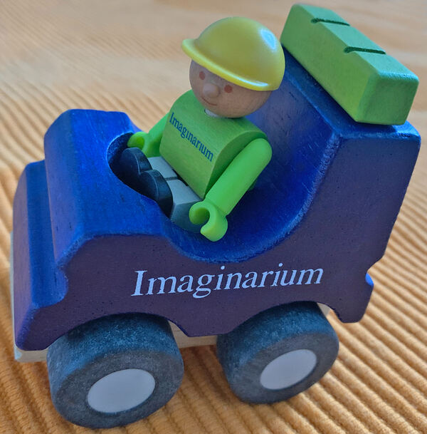 Brinquedo Carro em Madeira, como Novo. Jogos educativos