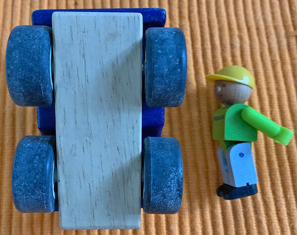 Brinquedo Carro em Madeira, como Novo. Jogos educativos