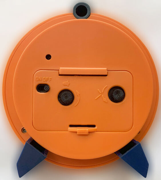 Relógio Despertador Laranja, Vintage, Novo. Relógios