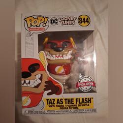 Funko pop taz as the flash 844. Figuras de ação