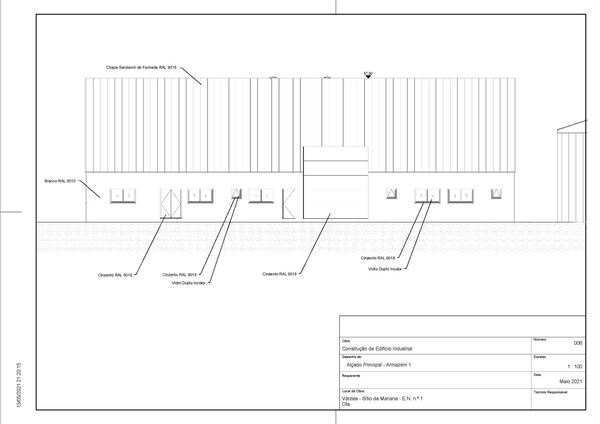 Terreno Industrial c/Licença p/Construção. Lote