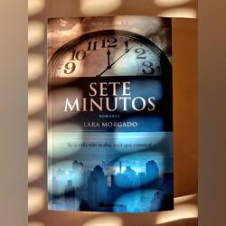 Sete Minutos - Lara Morgado. Livros. Seixal. Romance Português    Aceitável Capa mole