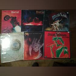 MeatLoaf,Saxon,Van Halen,Brian Johnson,Helix. Vinil, CDs. Porto Cidade. Vinil    