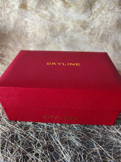 Conjunto de Relógio mais colar e brincos de Senhora da Skyline . Relógios de Pulso