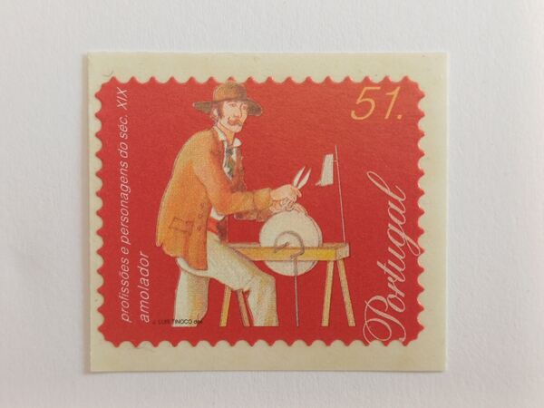 Aves de Portugal (1º grupo), 2000 Selo autocolante. Selos