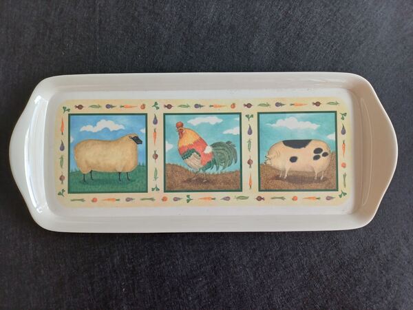 Torteira / Bandeja Cloverleaf – Farm Animals . Pratos