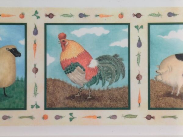 Torteira / Bandeja Cloverleaf – Farm Animals . Pratos