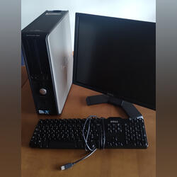 Computador Dell Optiplex 380+monitor 19”+teclado. Desktops. Valongo. Dell 19 polegadas 4GB  1 processador Muito bom