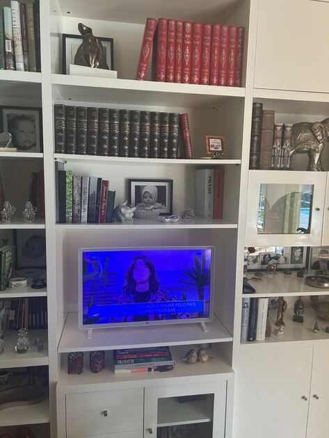 Móvel TV lacado branco. Móveis para TV