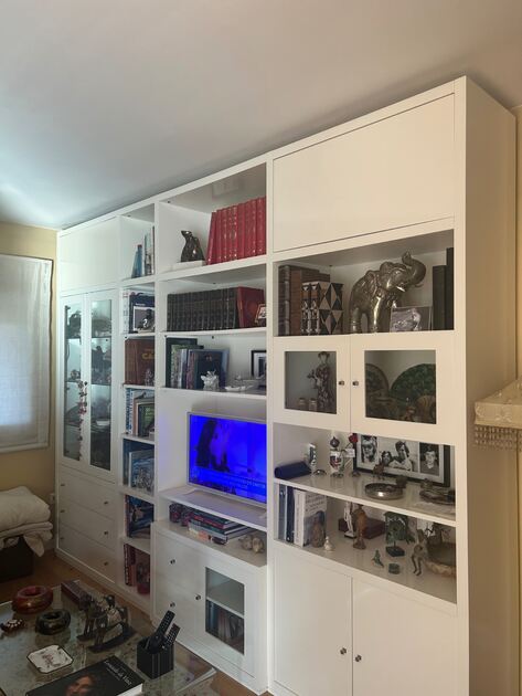 Móvel TV lacado branco. Móveis para TV