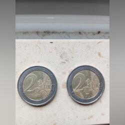 Moedas 2€ erro de cunhagem 2001'França. Moedas