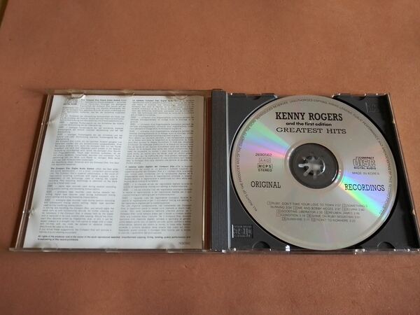 CD Kenny Rogers - Greatest Hits . Vinil, CDs