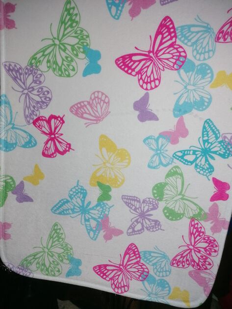 Tapete Borboletas 40x60cm. Carpetes e Tapetes