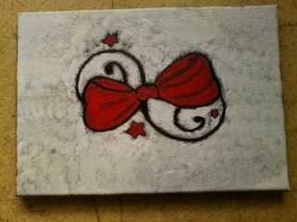 Tela Decorativa Laço. Quadros