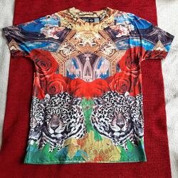 T-Shirt Estampada Mulher XL. T-shirts femininas. Olivais.  XL / 42 / 14 Verão  