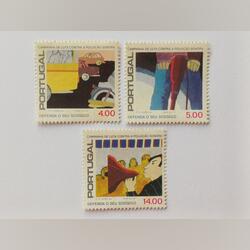 Portugal - Luta contra a poluição sonora, 1979. Selos