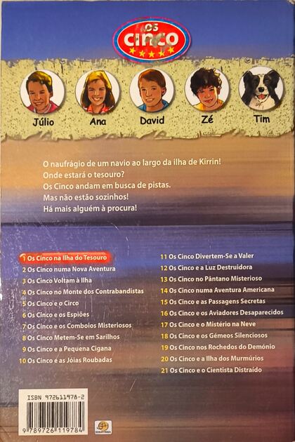Os Cinco (2 livros). Livros