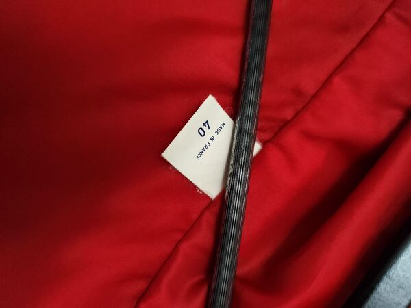 Blazer elegante vermelho de Senhora tamanho 40 . Fatos e Blazers