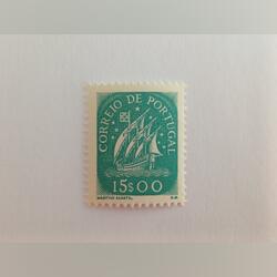 Filatelia Portugal - Caravela 15$00, 1943. Selos